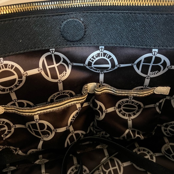 Henri Bendel Miss Bendel Striped Caryall Bag - Picture 9 of 14